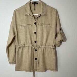 Zara Utility Jacket 
Size S